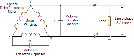 3 phase motor on single phase power