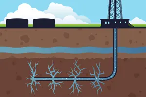 fracking shale gas deposits