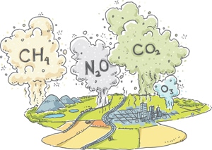 Greenhouse Gases and the Greenhouse Effect